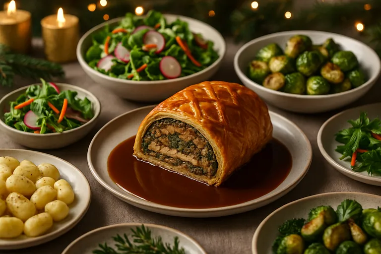 Kerstmenu vegetarisch: combinaties, sauzen en bijgerechten