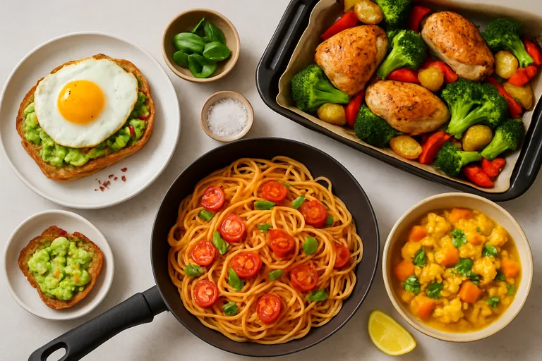 Makkelijke gerechten met weinig ingrediënten en veel smaak voor elke dag