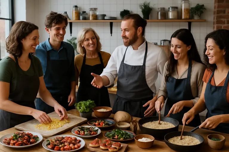 Van antipasti tot tiramisu: beleef de italiaanse keuken in een gezellige kookworkshop