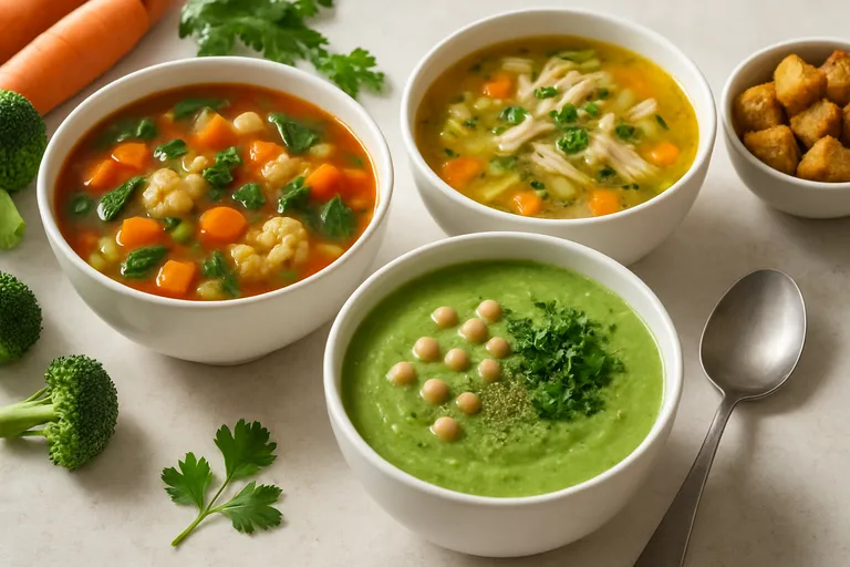 Warm welzijn in elke kom: lichte, voedzame soepen vol groenten en pure smaak