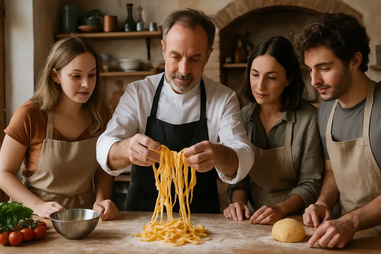 Wat is een italiaanse kookworkshop