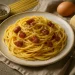 Romeinse eenvoud op je bord: klassieke carbonara zonder room