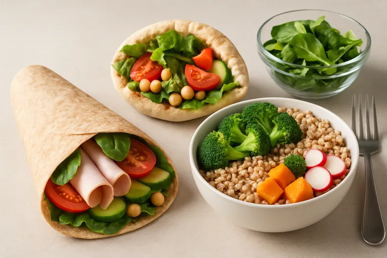 Snelle en gezonde lunchideeën