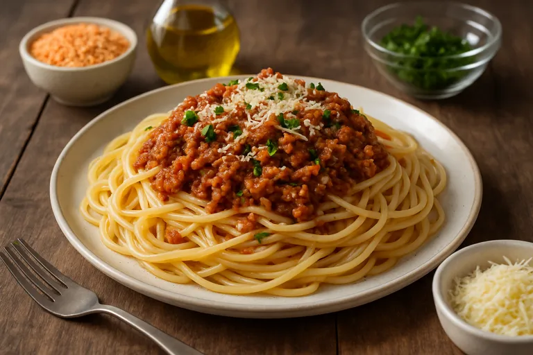 Spaghetti bolognese: hoeveel calorieën en hoe maak je het lichter zonder smaakverlies