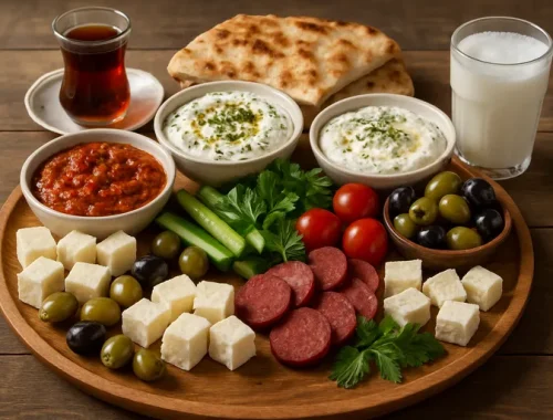 Turkse mezze op je borreltafel: een kleurrijke plank vol klassiekers