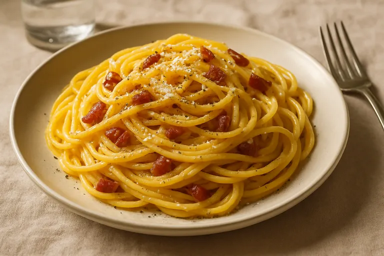 Wat is spaghetti alla carbonara