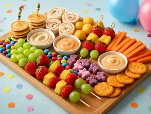 Zo maak je een feestelijke borrelplank voor een vrolijke kinderverjaardag