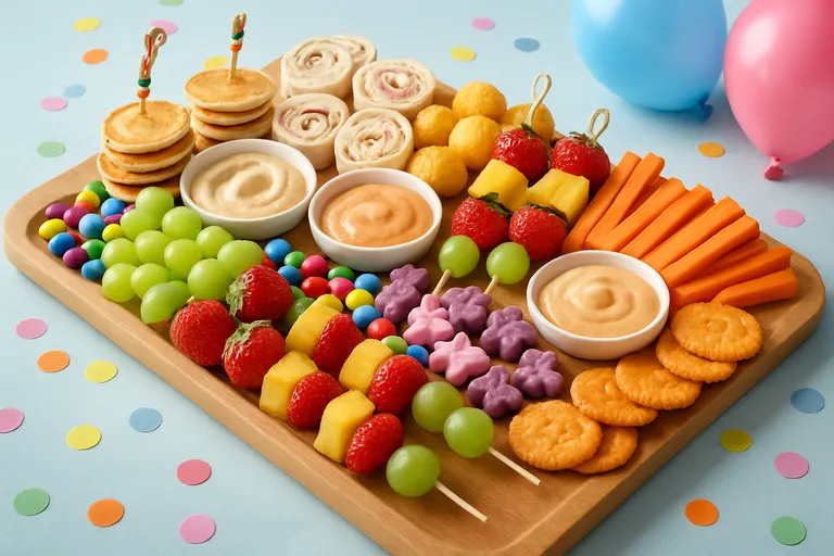Zo maak je een feestelijke borrelplank voor een vrolijke kinderverjaardag