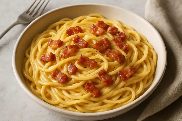 Basisrecept: carbonara saus zonder ei